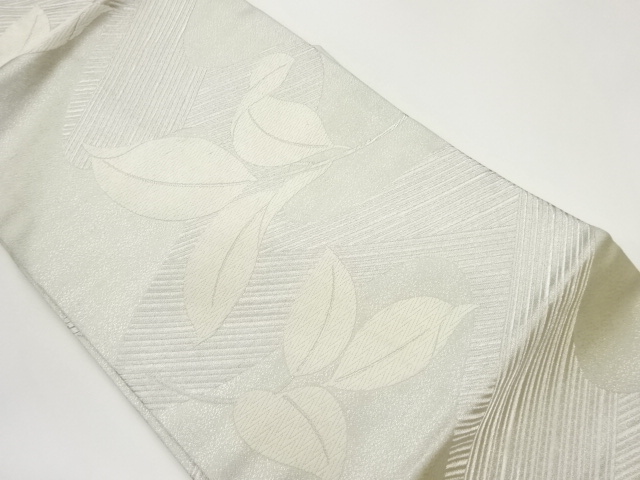 JAPANESE NAGOYA OBI / WOVEN WAVY STRIPE